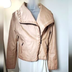 Bagatelle Light Brown Leather Jacket